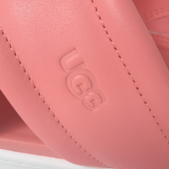 UGG Zayne Crossband Womens Leather Sandals Size 10 Starfish Pink NEW with Box - Picture 6 of 10
